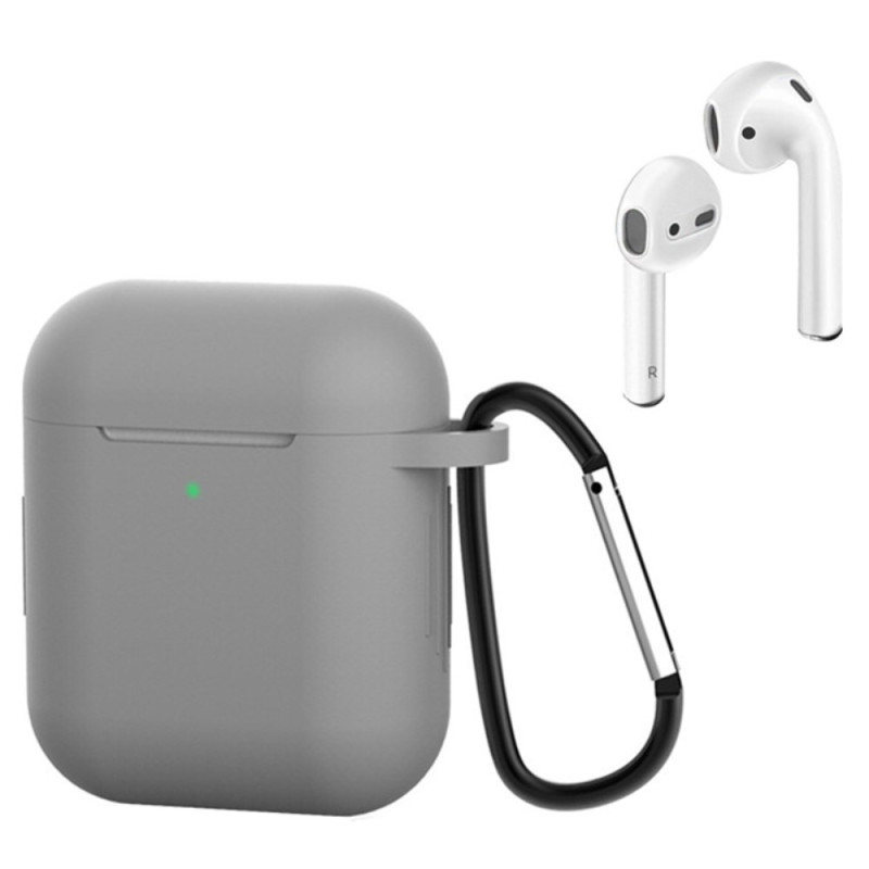 Apple AirPods 2 / 1 Estuche delgado con mosquetón