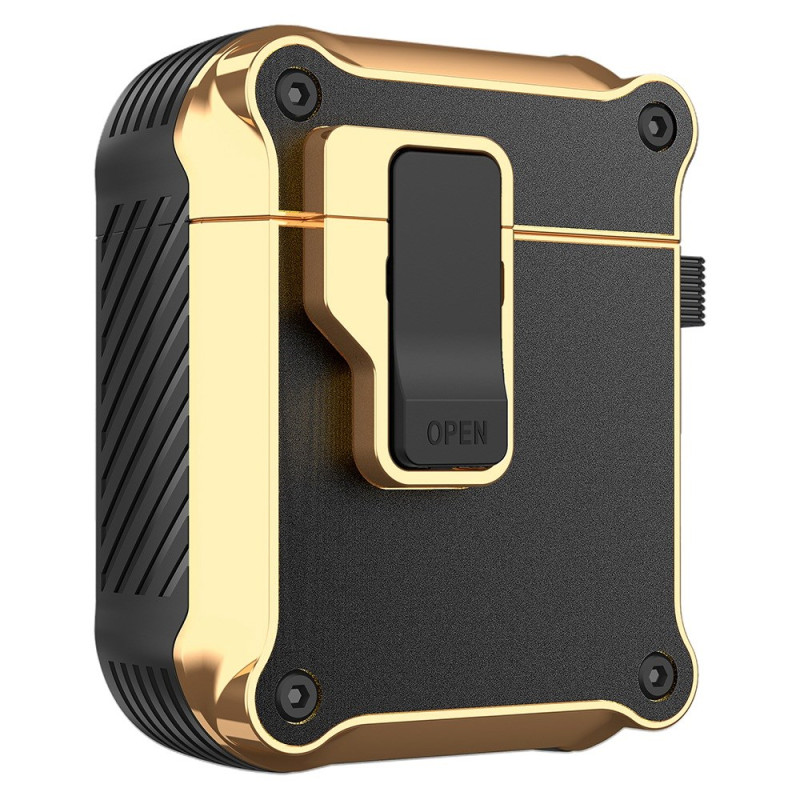 Apple AirPods 2 / 1 Gold Edge Funda
