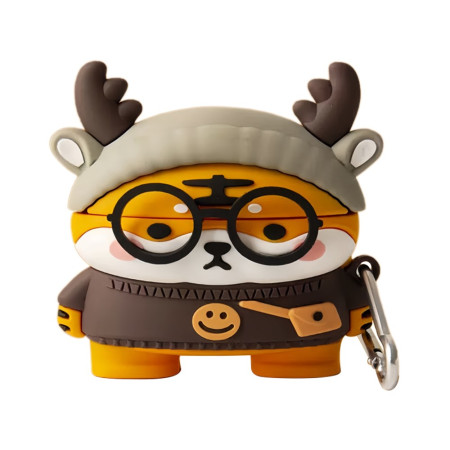 AirPods 4 Tigre con funda...