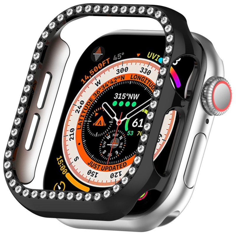 Funda Apple Watch Series 10 46mm Diseño de la caja de strass