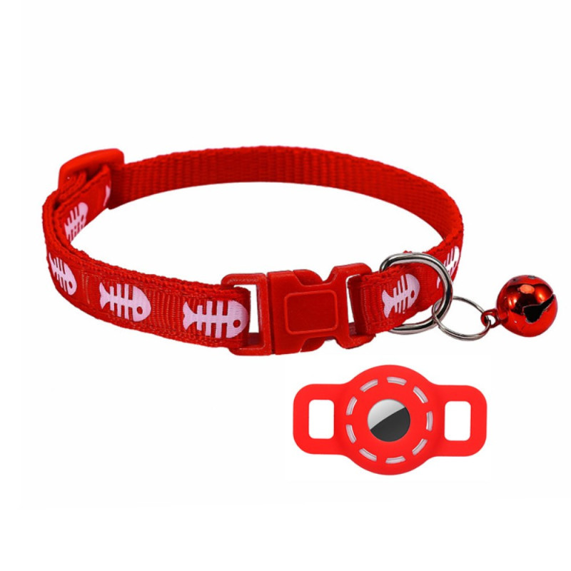 Collar para mascotas con funda
 AirTag y cascabel