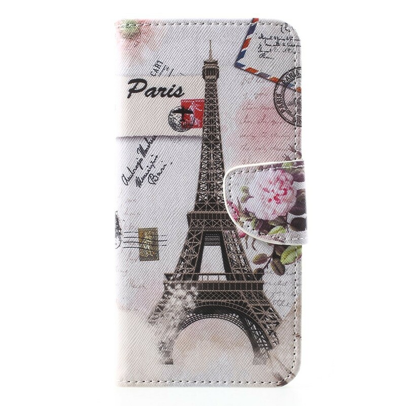 Funda para el iPhone XR Retro Eiffel Tower