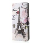 Funda para el iPhone XR Retro Eiffel Tower