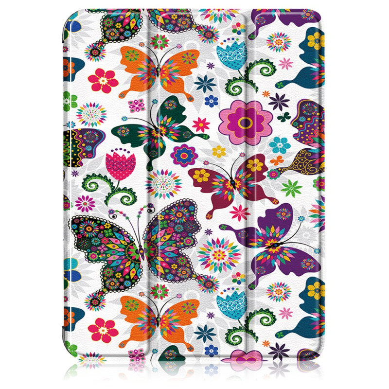 Smart Funda
 iPad Mini 7 (2024) / Mini 6 (2021) Vintage Mariposas y Flores