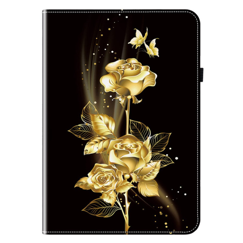 Funda iPad Mini (2024) / Mini (2021) Rosas doradas