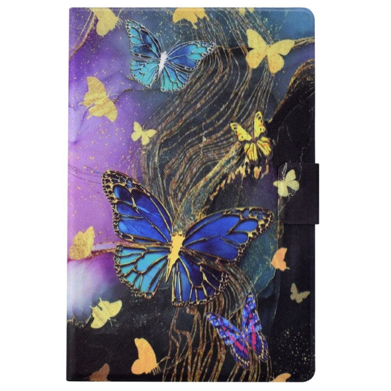 Funda iPad Mini 7 (2024) / Mini 6 (2021) Mariposas doradas