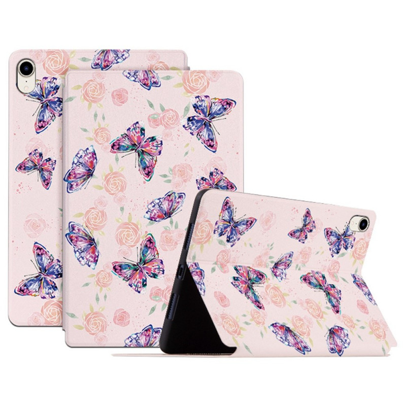 iPad Mini 7 (2024) / Mini 6 (2021) Funda serie Mariposas