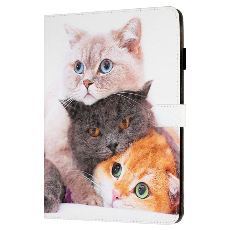 Funda iPad Mini 5 (2019)/4/3/2/1 3 gatos