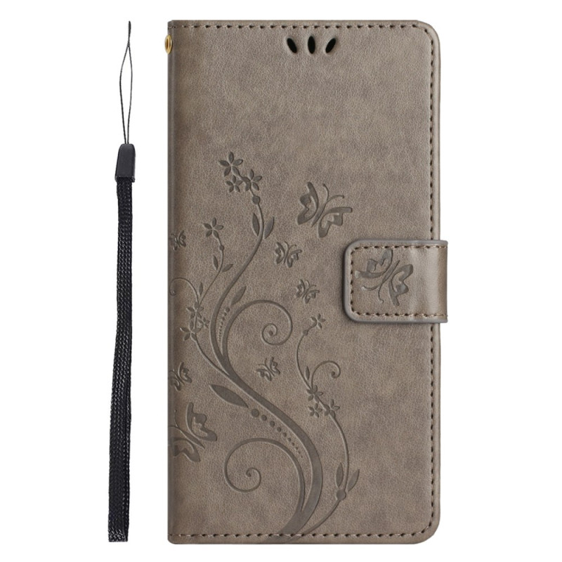 Honor 200 Smart Funda con colgante
 Mariposas y Flores