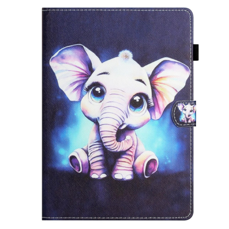 iPad Mini 5 (2019)/4/3/2/1 funda de estilo diseño elefante