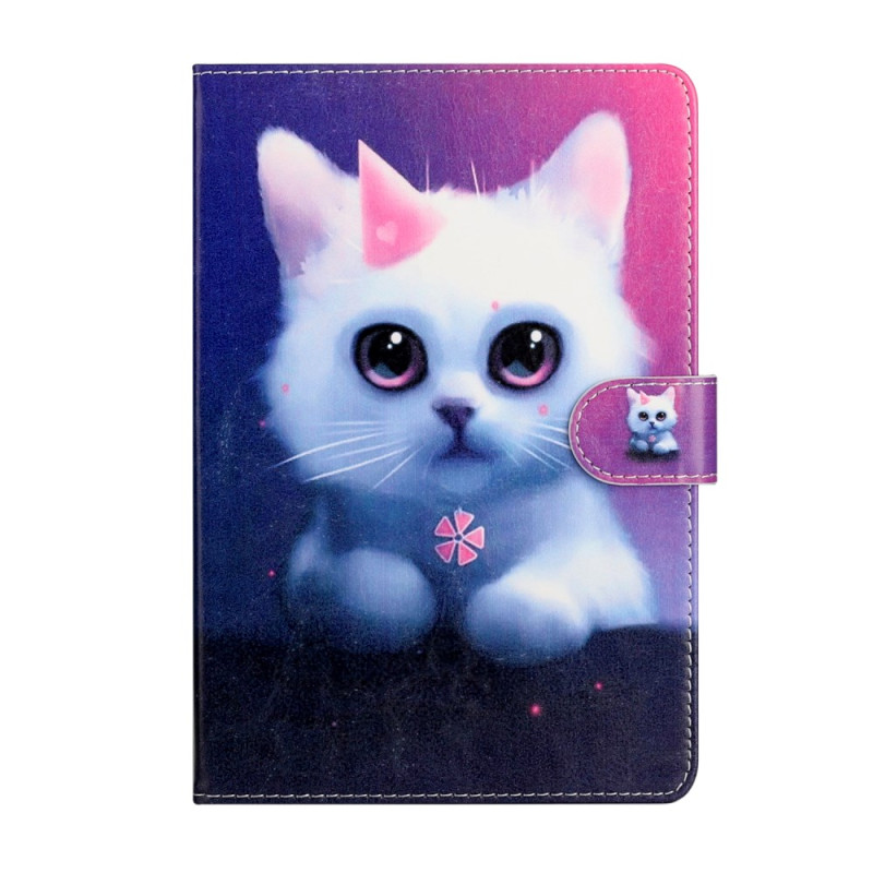 Funda Kitten blanca para iPad Mini 5 (2019)/4/3/2/1