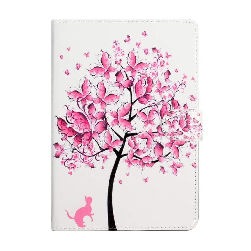 Funda iPad Mini 5 (2019)/4/3/2/1 Árbol rosa