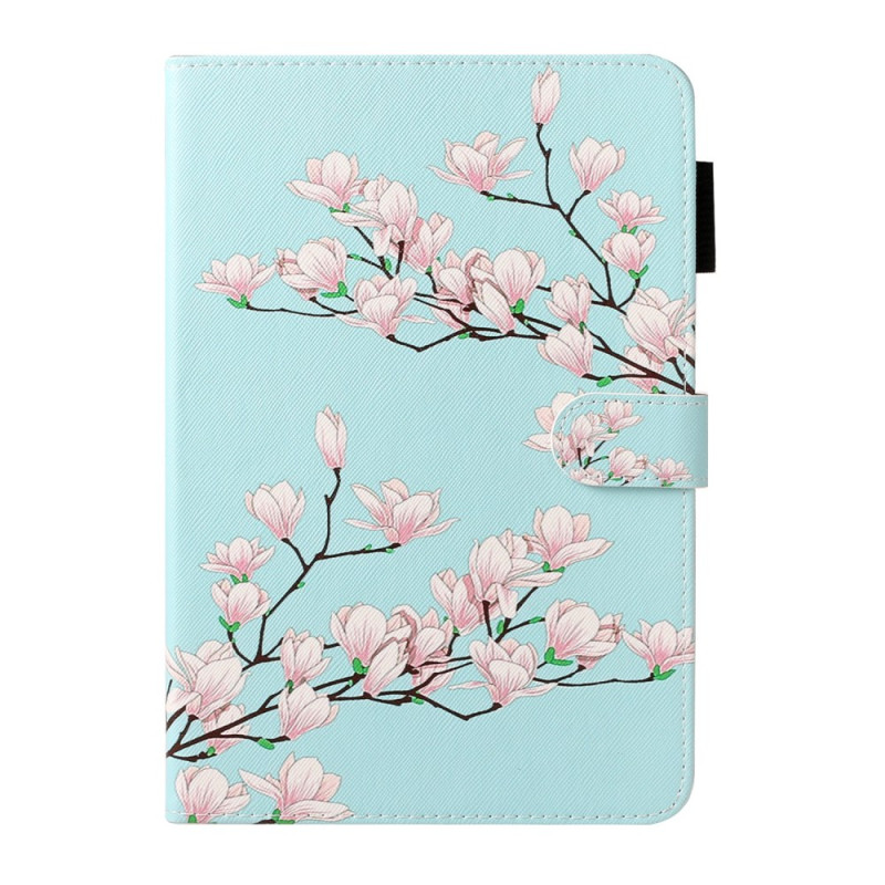 Funda de flor de ciruelo para iPad Mini 5 (2019)/4/3/2/1