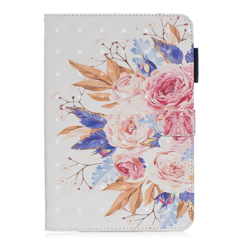 Funda de ramo de rosas para iPad Mini 5 (2019)/4/3/2/1