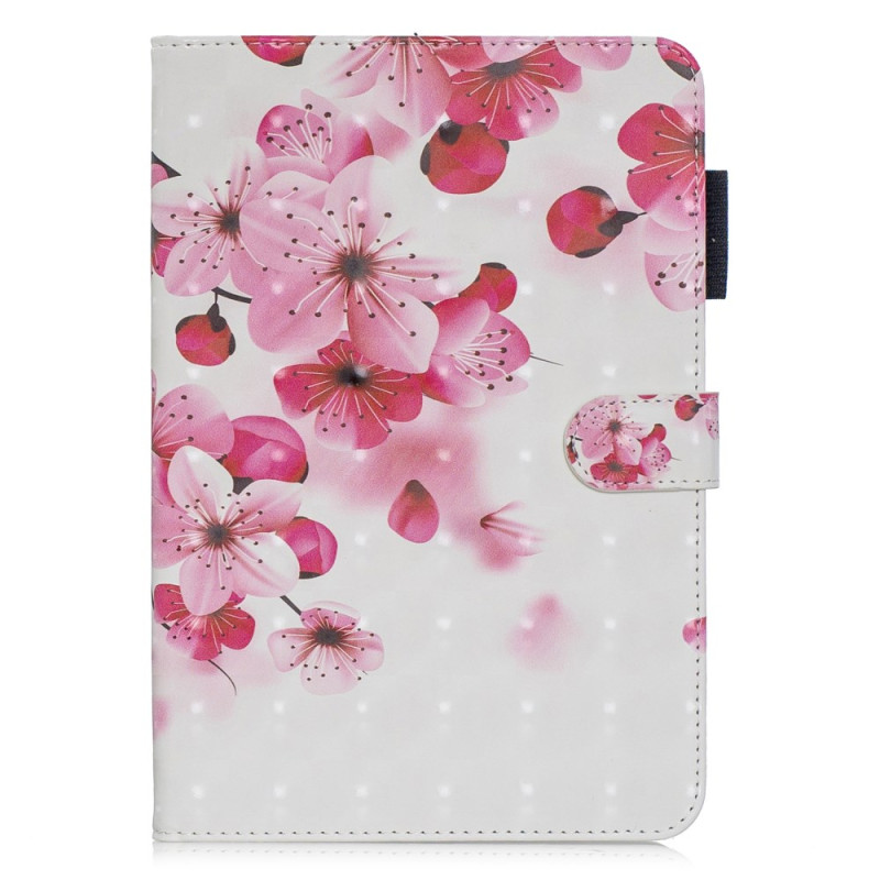 Funda de flores rosas para iPad Mini 5 (2019)/4/3/2/1