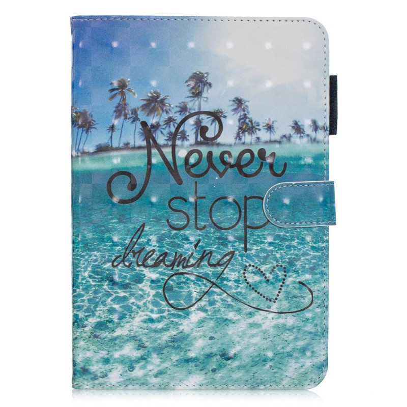 Funda iPad Mini 5 (2019)/4/3/2/1 Never Stop Dreaming