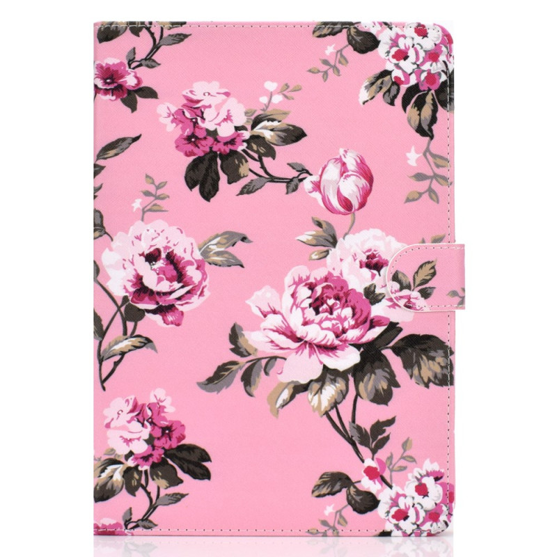 Funda para iPad Mini 5 (2019)/4/3/2/1 Diseño floral.