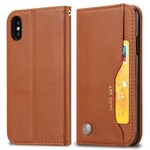 Funda Flip Cover iPhone XS Max Leatherette Card Funda