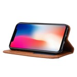 Funda Flip Cover iPhone XS Max Leatherette Card Funda