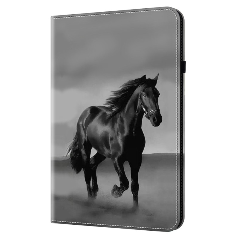 Funda Samsung Galaxy Tab S9 FE / S9 Horse Negra