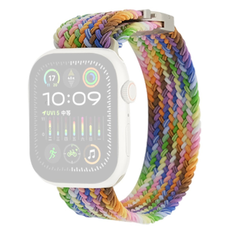 Pulsera Apple Watch Series 46mm a 42mm / SE / Ultra 49mm Elástica Tejida