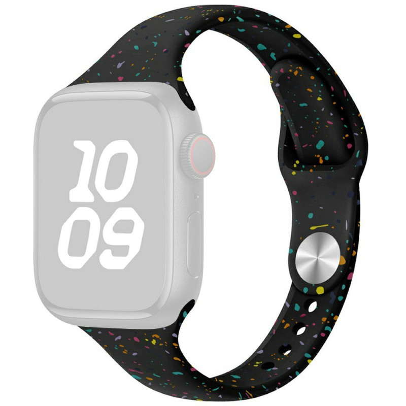 Pulsera Apple Watch Series 46mm a 42mm / SE / Ultra 49mm Purpurina de colores