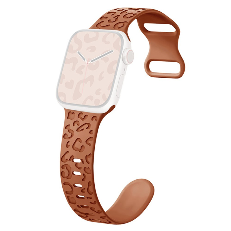 Pulsera Apple Watch 46mm a 42mm / SE / Ultra 49mm estampado Leopardo