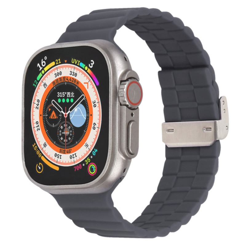 Colgante
 Apple Watch Series 46mm a 42mm / SE / Ultra 49mm Silicona Diseño Acero Reloj