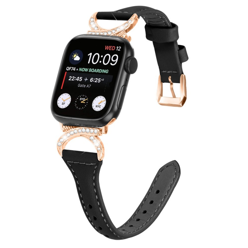 Pulsera Apple Watch Series 46mm a 42mm / SE / Ultra 49mm Glamour Strass