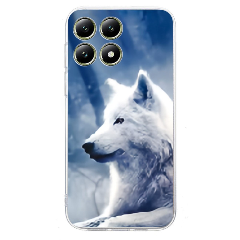 Xiaomi 14T Pro Wolf Funda
 Blanco