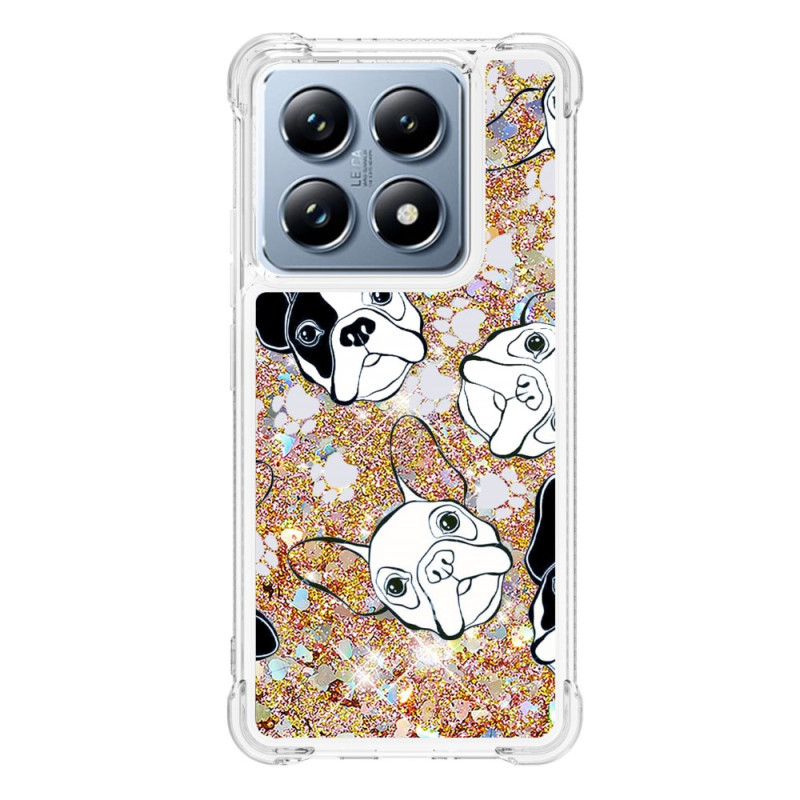 Xiaomi 14T / 14T Pro Glitter Dog Funda
