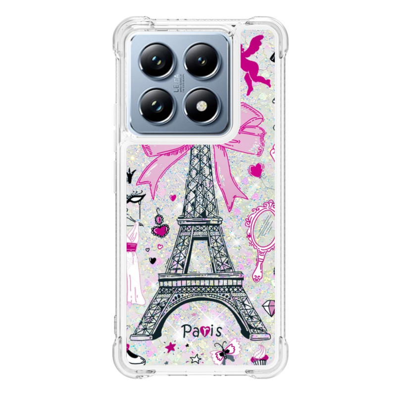 Xiaomi 14T / 14T Pro Glitter Eiffel Tower Funda
