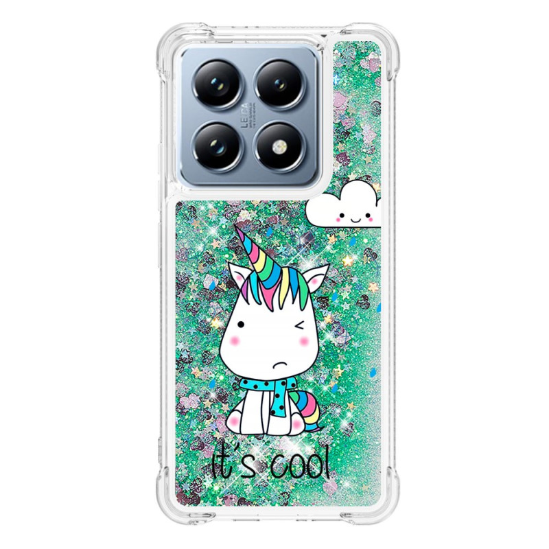 Xiaomi 14T / 14T Pro Glitter Unicorn Funda
