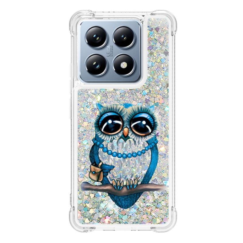 Xiaomi 14T / 14T Pro Glitter Owl Funda
