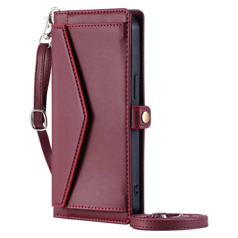 Funda Xiaomi 14T Pro Front Pouch Bandolera y Lanyard