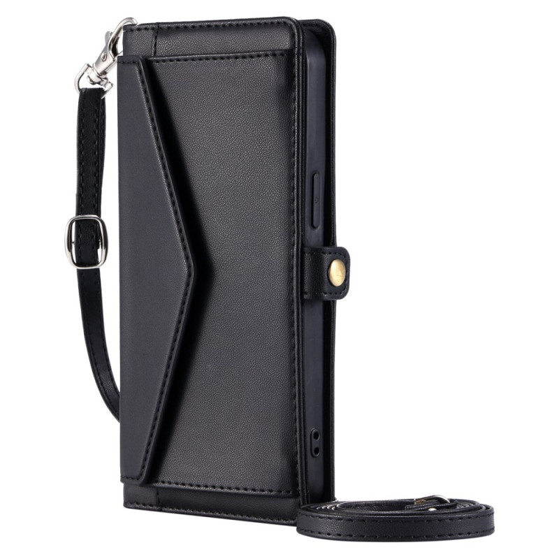 Funda Xiaomi 14T Pro Front Pouch Bandolera y Lanyard