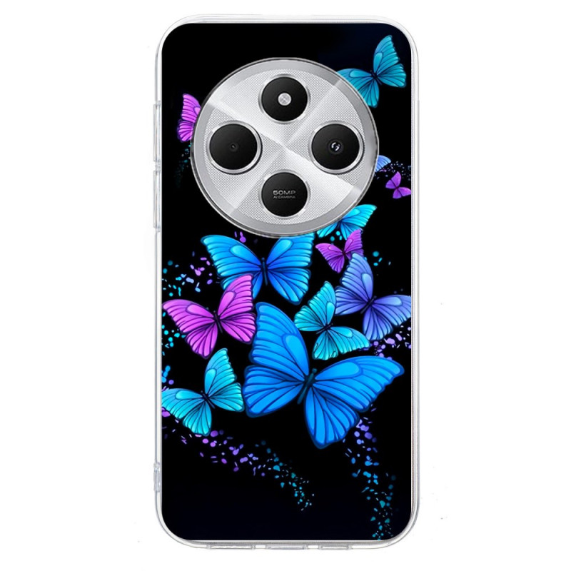 Xiaomi Redmi 14C / Poco C75 Caso Mariposas de colores