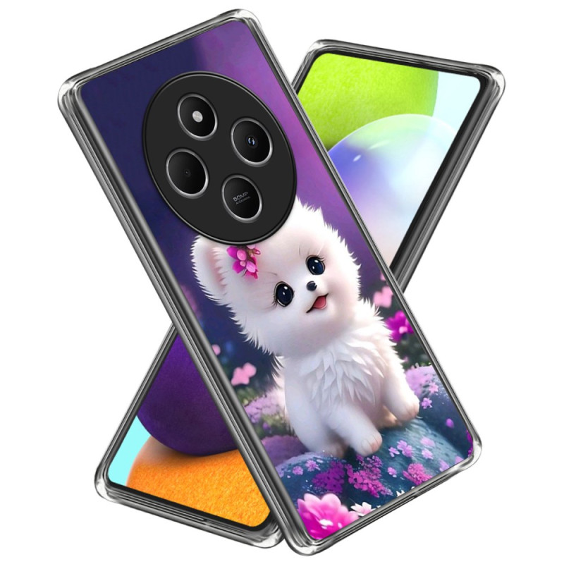 Xiaomi Redmi 14C / Poco C75 Puppy Funda
 Blanco