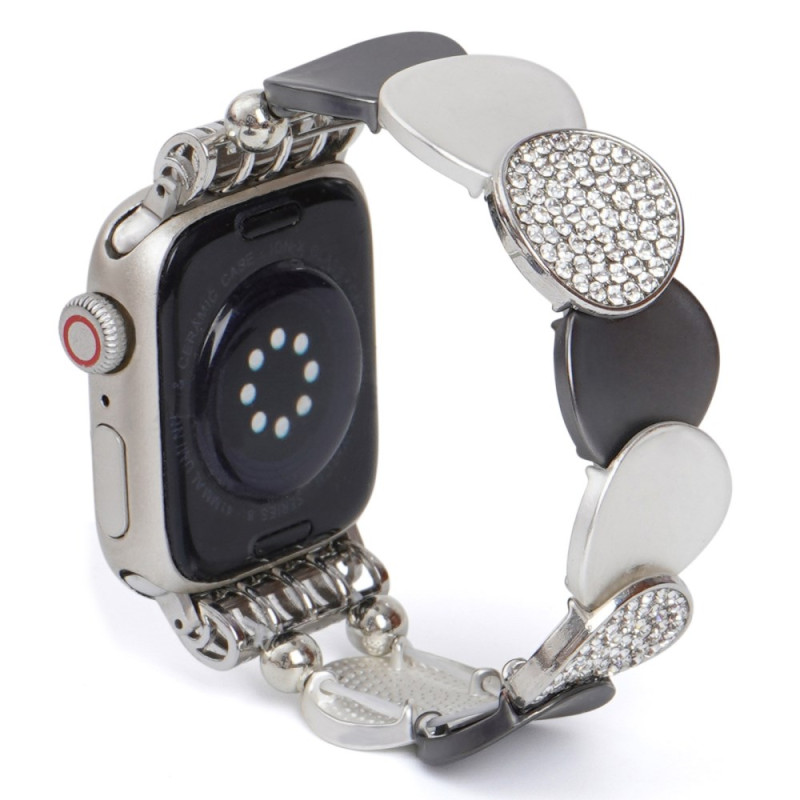 Pulsera Apple Watch Series 46mm a 42mm / SE / Ultra 49mm Diamantes de imitación brillantes