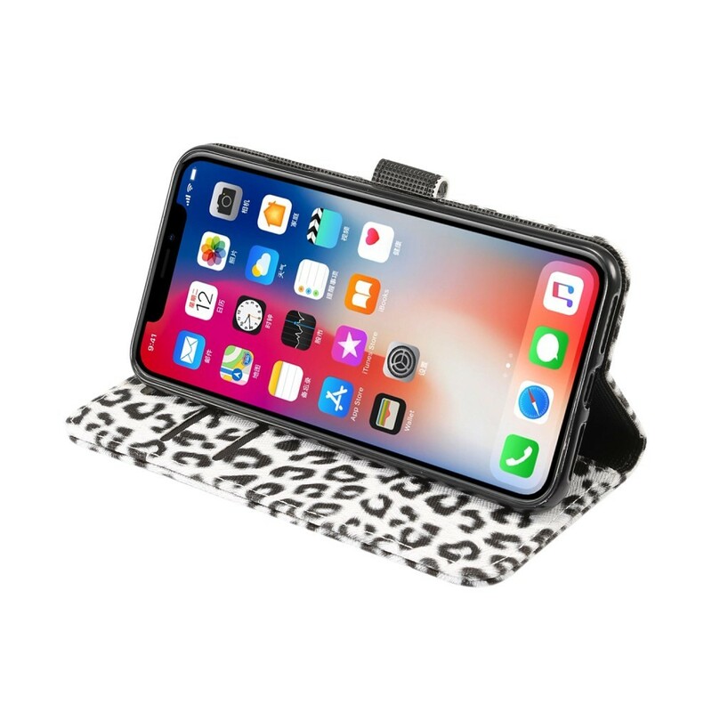 Funda de leopardo para el iPhone XR