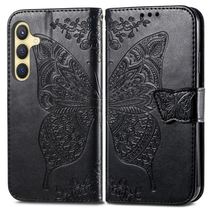 Samsung Galaxy S25 5G Funda Mariposa Barroca