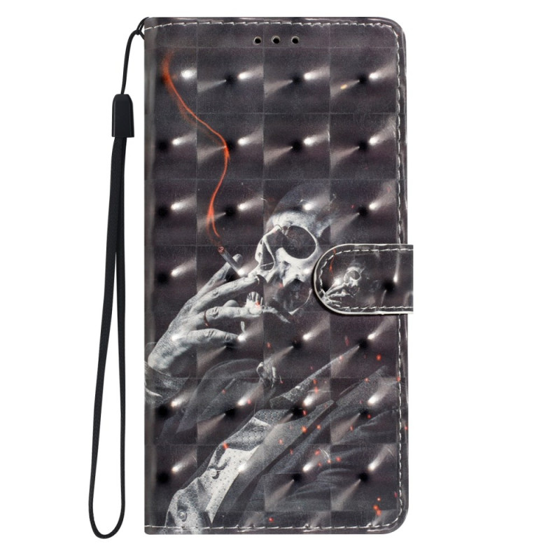 Funda Samsung Galaxy A06 Smoking Skull