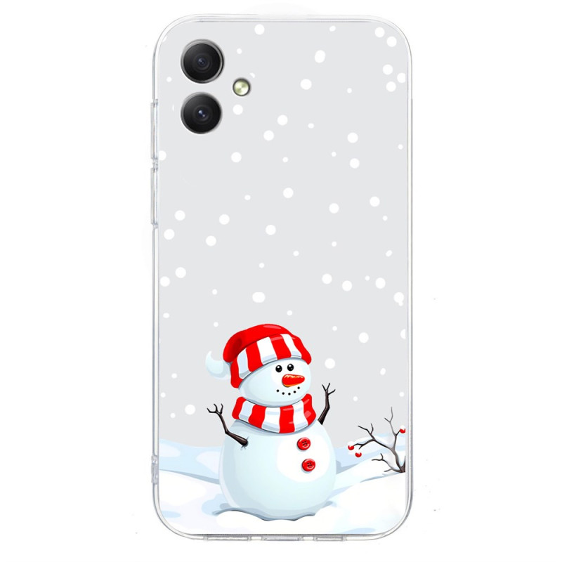 Funda de Navidad para Samsung Galaxy A06 Muñeco de nieve