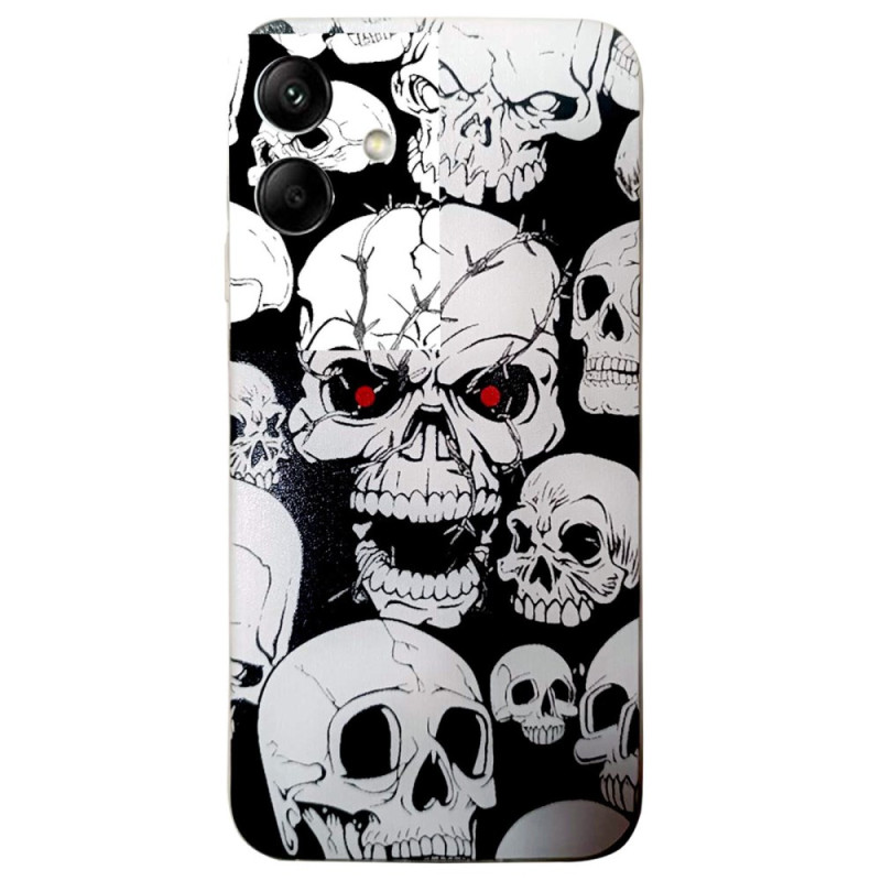 Funda con estampado de calaveras para Samsung Galaxy A06