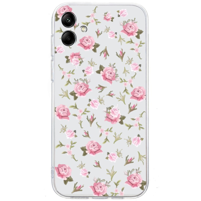 Funda Samsung Galaxy A06 Diseño Floral Rosa