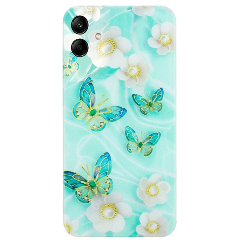 Funda Samsung Galaxy A06 Mariposas Verdes