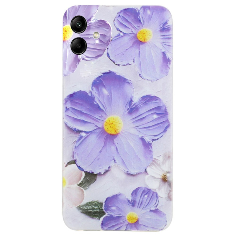 Samsung Galaxy A06 Funda Flor Morada