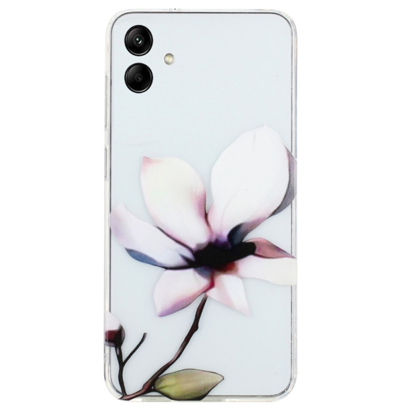 Samsung Galaxy A06 Funda Flor Blanca