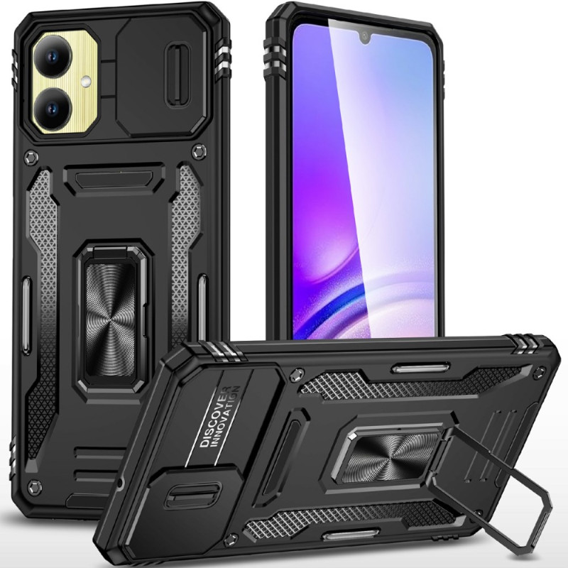 Funda Samsung Galaxy A06 con soporte y protección para el objetivo