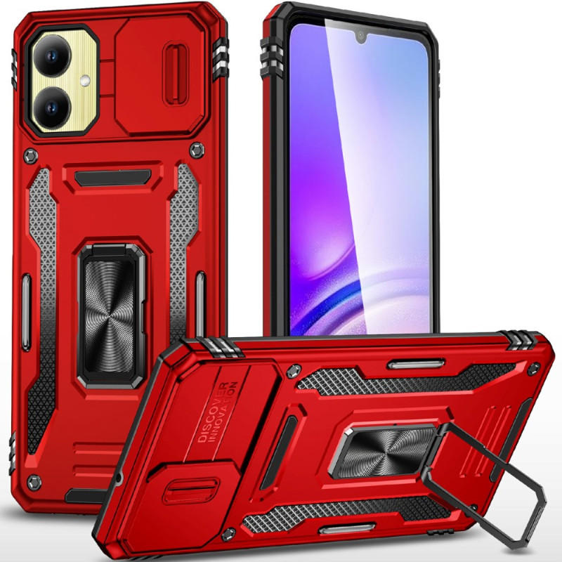 Funda Samsung Galaxy A06 con soporte y protección para el objetivo